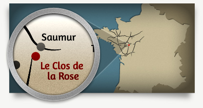 Map of Le Clos de La Rose